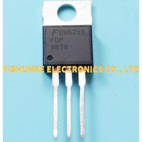 10PCS FDP8870 FQPF8N60C 8NM60ND K3069 IRFIBC30G SUP60N06 TO-220/220F