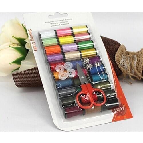 30 Colors DIY Hand Tools Sewing Home Sewing Set Polyester Mixed Hand Sewing Thread Durable Sewing Clothing Accessories
