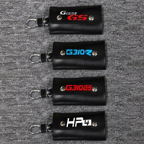3D Key Holder Chain Collection Keychain for BMW G310GS G310R G650GS HP4 Universal Motorcycle Badge Keyring
