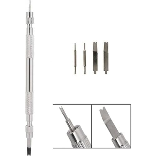 4pin 7pcs Metal Watch Band Opener Set Multifunctional Strap Replace Spring Bar Connecting Pin Remover Tool Kit Watch Opener