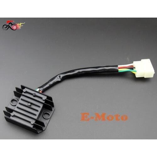 5 Wire Volt Regulator Rectifier Moped Scooter ATV Quads Dirt Bike Chinese
