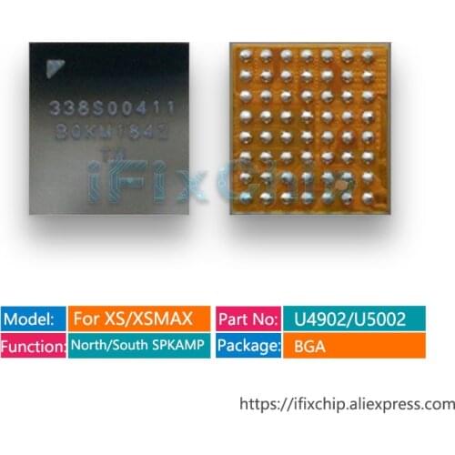 5pcs For iphone XS max Power Audio Charging USB Baseband PMIC Boost IF IC Chip U2700 338S00383 U3300 U5100 U3100 338S00411 6829