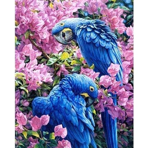 5D Diy Diamond Painting Animal Parrot Cross Stitch Diamond Mosaic Needlework Diamond Embroidery Home Decor Handcraft