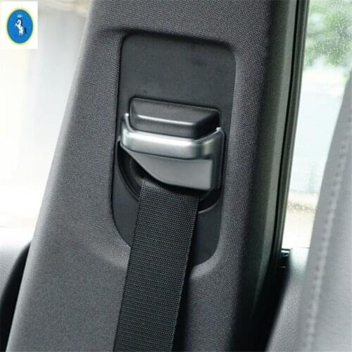 Yimaautotrims Auto Accessory Safety Seat Belt Protect Buckle Cover Trim Fit For Mercedes Benz V Class V260 W447 2015 - 2019 ABS
