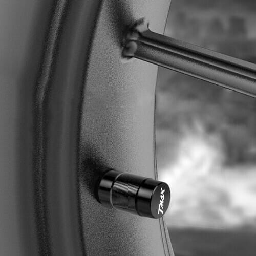 For Yamaha T-Max 500 2004-2011 TMax 530 2012 2013 2014 2015 2016 Motorcycle CNC Vehicle Wheel Tire Valve Air Port Stem Caps Plug