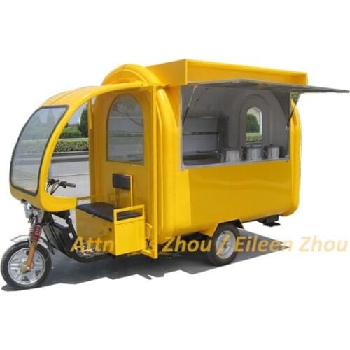 Customized Electric Mobile Food Trucks Hot Sale Mobile Food Cart Food Truck Trailer With High Power Electric Truck For Sale