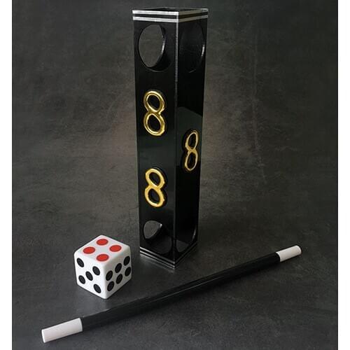 Jumbo Dice Tunnel Stage magic trick / TV show / professional magic product / wholesale / amazing