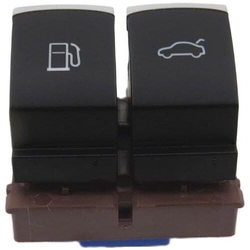 New Chrome Trunk & Mailbox Double Button Switch For Passat B6 B7 Eos CC 35D 959 903 35D959903 3C0959903 3C0 959 903