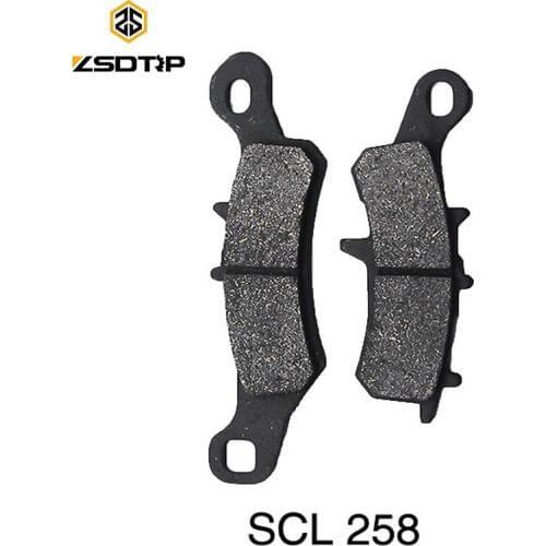 ZSDTRP Motorcycle Front Brake Pads For Kawasaki KX80 85 100/KLX250 /KL250 100 Suzuki RM85 2005-2015