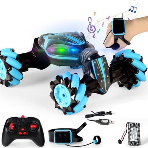 Remote Control Stunt Car Rc off-road vehicle Gesture Induction Twisting Off-Road Vehicle Light Music Drift Driving Toy