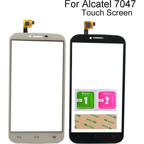 Touch Screen For Alcatel 7047 Digitizer Panel Sensor 3M Glue Wipes Touch