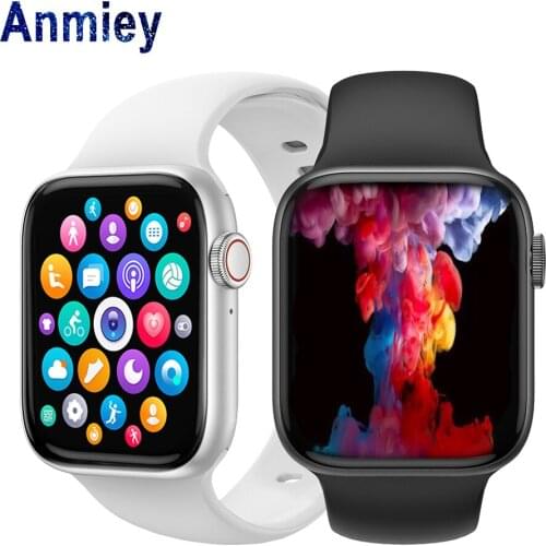 Anmiey 1.75 Inch Smart Watch Bluetooth Call Custom Dynamic Watch Face IP68 Waterproof Smartwatch Men Women for Android IOS