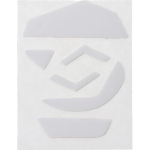 1 Set 0.6mm White Curve Edge Mouse Feet Mouse Skates For logitech G502 Mouse