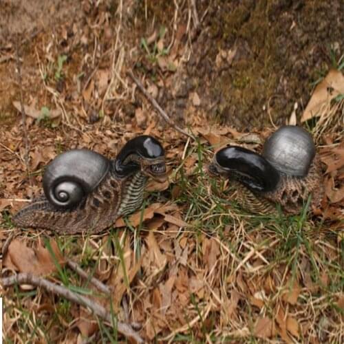 Alien Snail Statue Doll Statue Model Doll Garden Home Decoration