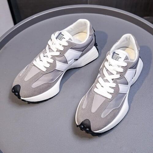 Daddy Shoes Female 2021 Spring New Net Red Thick Bottom Student Casual Shoes Breathable Sports Forrest Gump Shoes Female