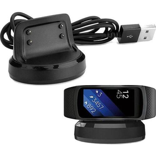 USB Dock Charger Adapter For Samsung Galaxy Gear Fit 2 R360 / Fit2 Pro R365 Smart Bracelet Wristband Charging Cable Cord Stand
