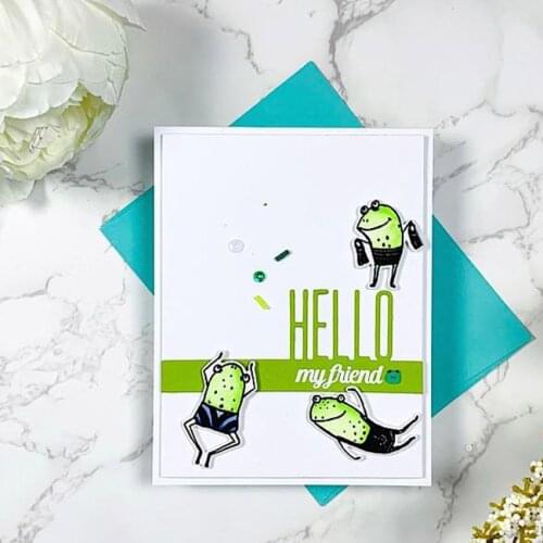 Hello Word Topper Die Cutting Dies for DIY Scrapbooking Crafts Dies Cut Stencils Maker Photo Album Template Handmade Decoration