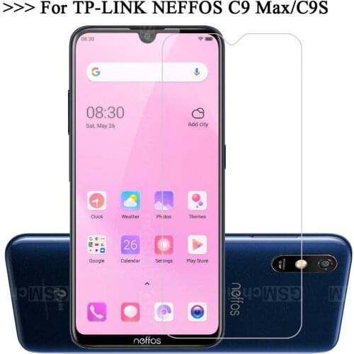 Tempered Glass For TP-LINK NEFFOS C9 MAX Protective Phone Film HD 9H Screen Protector For TP-LINK NEFFOS C9s