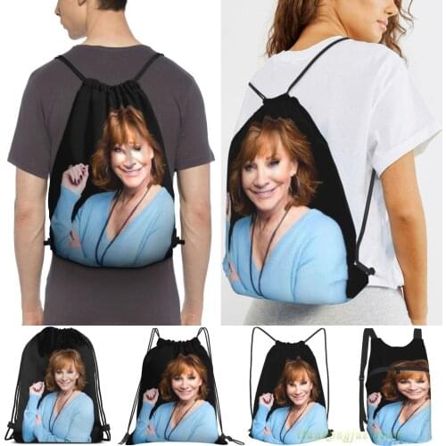Reba Mcentire Women Purpose Drawstring Backpack Bags Men Outdoor Travel Backpacks For Gym Training Swimming Fitness Bag