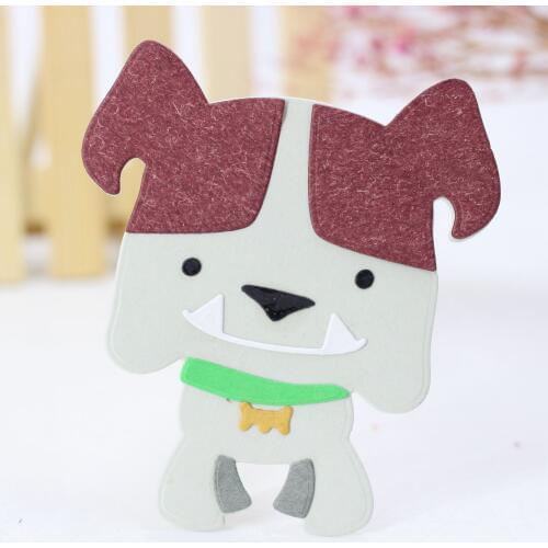 ZhuoAng Funny Fierce Dog Cutting Dies For DIY Scrapbooking Decoretive Embossing Stencial DIY Decoative Card Die Cutter
