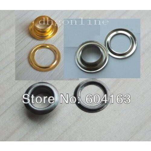 200 Sets Grommet Eyelets Canvas Clothes Leather Self Backing 1/2" 12mm Choice