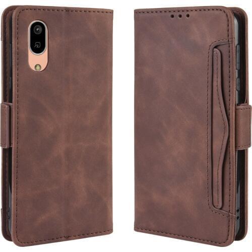 For Sharp Aquos Sense3 Lite Case Sense 3 LITE Wallet Skin Feel Leather Phone Cover For Sharp Aquos Sense 3 Plus With Card Slot