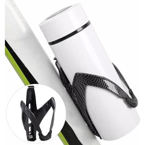 Bicycle Mountain Bike Carbon Fiber Bottle Holder Holding Rack Riding Accessories is perfectly fit for mountain bike folding bike