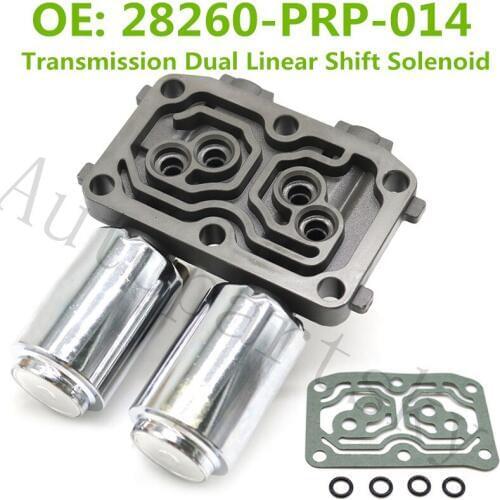 For CR-V Accord Element RSX TSX Transmission AT Clutch Pressure Control Solenoid Valve B and C 28260-PRP-014 28260PRP014 98990B