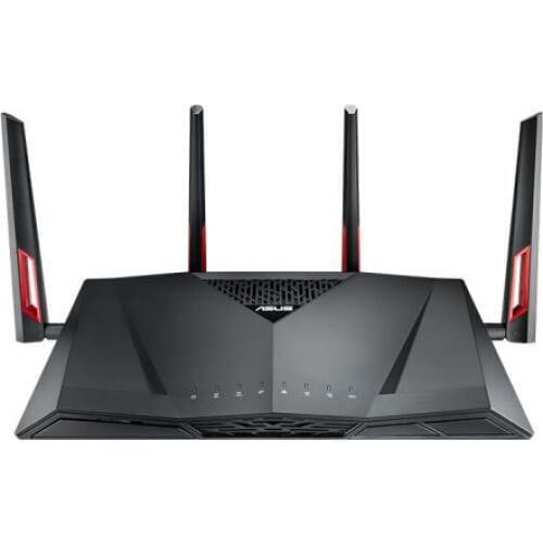ASUS RT-AC88U AC3100 Dual Band Gigabit WiFi Gaming Router with MU-MIMO, supporting AiProtection network security by Trend Micro