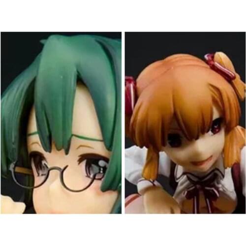 Native Munetoku Ichimanda and Tokuno Senzaki cat on desk 1/7 scale PVC Action Figure Collection Model Toys Doll Gift lelakaya