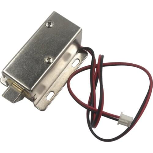 12V Electric Lock Assembly Solenoid for Door Drawer Lock Tongue Down