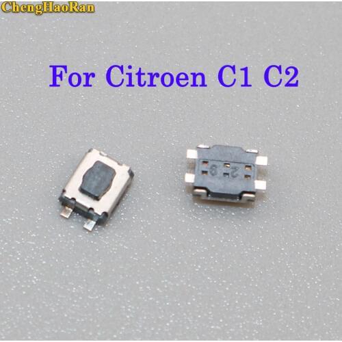 ChengHaoRan 10pcs/20pcs Micro Switch 3x4 For Citroen C1 C2 C3 C4 C5 C6 C8 REMOTE KEY FOB REPAIR SWITCH MICRO BUTTON