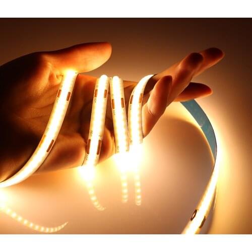COB LED Stirp Light 320leds/M DC12V Flexible Decoration light bar Bedroom Diode Tape Cool White Warm White Lighting Lamp