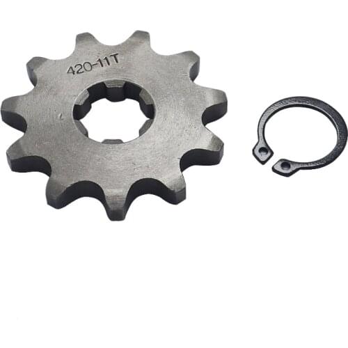 Motorcycle 420 11T 17mm 20mm Front Engine Sprocket For Orion Taotao SSR SDG Dirt Pit Bike ATV Quad Motor Moped Buggy Scooter