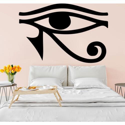 Cartoon Eye of Horus Egyptian Eye Eye of Ra Wall Sticker Bedroom Living Room Cyclops X Men Movie Wall Decal Kids Room Vinyl