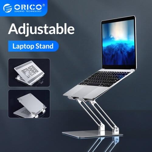 ORICO Adjustable Laptop Stand Riser Aluminum Foldable Computer Stand Portable Cooling Notebook Holder for MacBook Air Dell