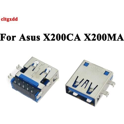 For Asus X200CA X200MA HP 9470M Toshiba Satellite l875d C850 USB 3.0 Port Socket Connector Laptop 3.0 Jack DC Power Interface