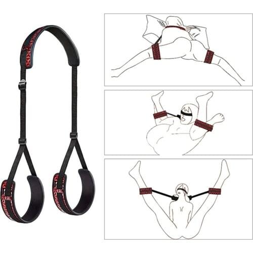 Sex Toys for Women BDSM Bondage Adjustable Restraints Harness Open Legs Sex Bondage Couples Fetish Slave Training Sex Products