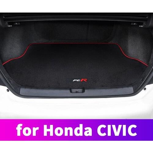 Car trunk mat special tail box mat interior modification accessories supplies For Honda Civic 10th 2016 2017 2018 2019 2020
