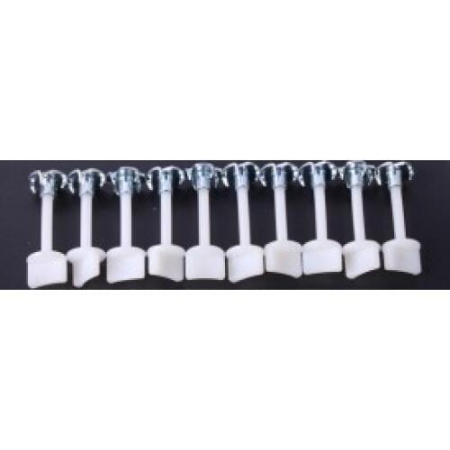 10pcs* Wring Nylon Bolt /Nylon Thumb Screw M4x30mm with Blind Nut