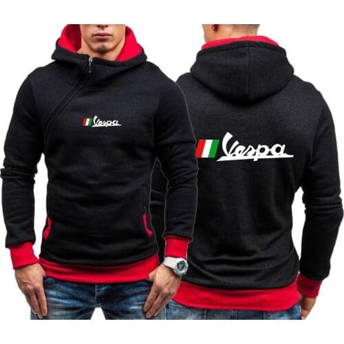 2021 Vespa Fashion Men Slim Fit Tracksuit Top Bottom Sport Gym Skinny Jogging Sweat Suit Trousers Pant Hoodie Coat Sets
