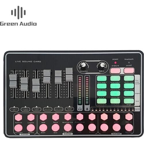 Audio USB External Sound Card Headset Microphone Webcast Personal Entertainment Streamer Live Broadcast for PC Phone Computer