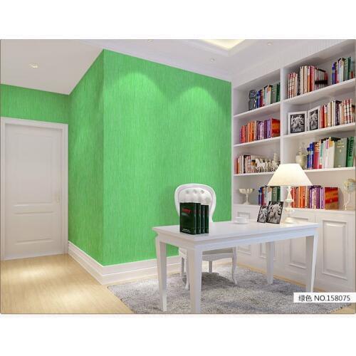 Paper Color Wall Solid Roll Waterproof Pvc Wallpaper Vinyl Plain Wallpaper For Walls Blue Green Wallpaper Background 10m*0.53m