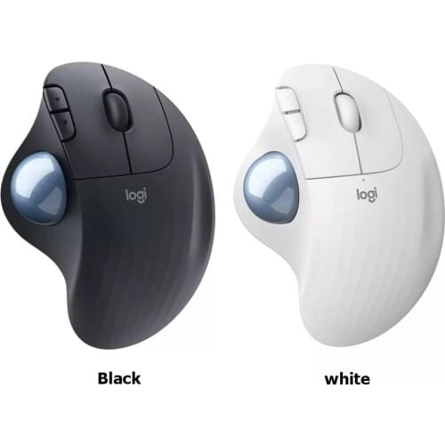 Logitech M570 Wireless Trackball Mouse Uni-Laptop Professional graphic programming mouse-proof ergonomic M570 trackball mouse