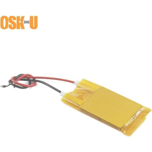 2PCS 70x8x3mm PTC Electric Heater Element 24V 140 Degree Constant Temperature PTC Heating Plate Insulated Film Wattage 5-25W