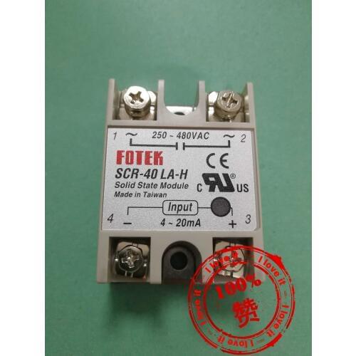 New original SCR-40LA-H Single Phase Linear Solid State Relay