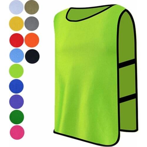 NEW Sports Training Bibs Vests Tops for Basketball Netball Cricket Soccer Football Rugby