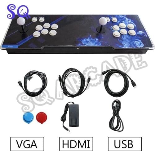 Pandora Saga EX 3D WiFi Arcade Box 10000 in 1 Games Zero Delay 6/8 Buttons Joystick 2 Player PS2/PS3 Controller Arcade Console