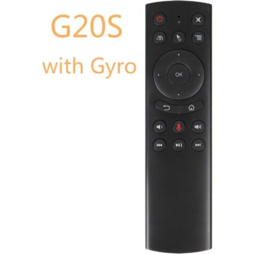2.4G Wireless Voice Remote Controller G20S/G20 6-axis Gyroscope Aerial Flying Rat Air Mouse For TV BOX Smart Remote