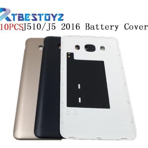 RTBESTOYZ 10PCS/Lot Housing Back Cover Rear Battery Door For Samsung Galaxy J5 2016 Version J510 J510F J510FN Case